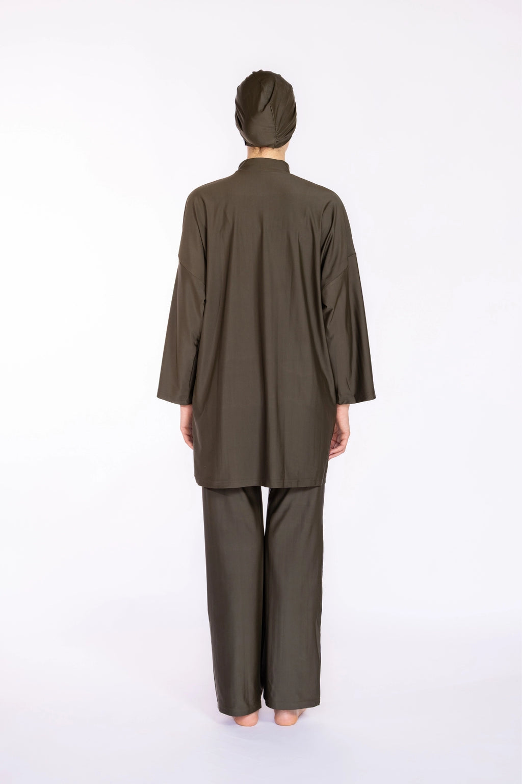 Burkini 3 Pièces — Vert Olive