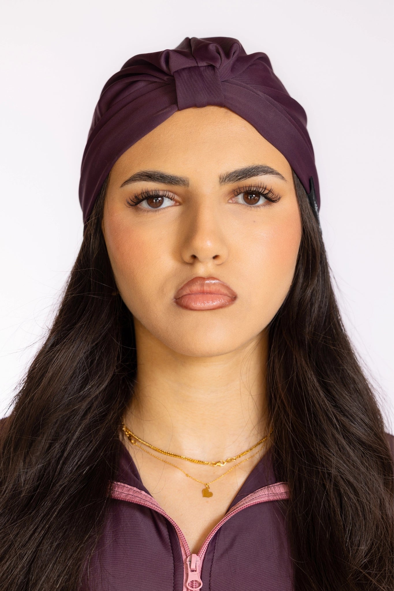 Bonnet de Bain — Violet Foncé