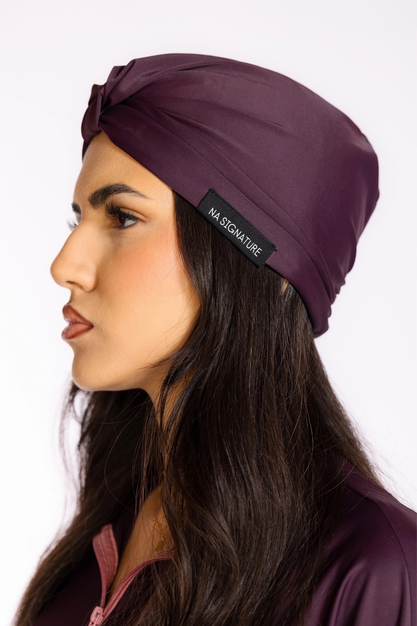 Bonnet de Bain — Violet Foncé