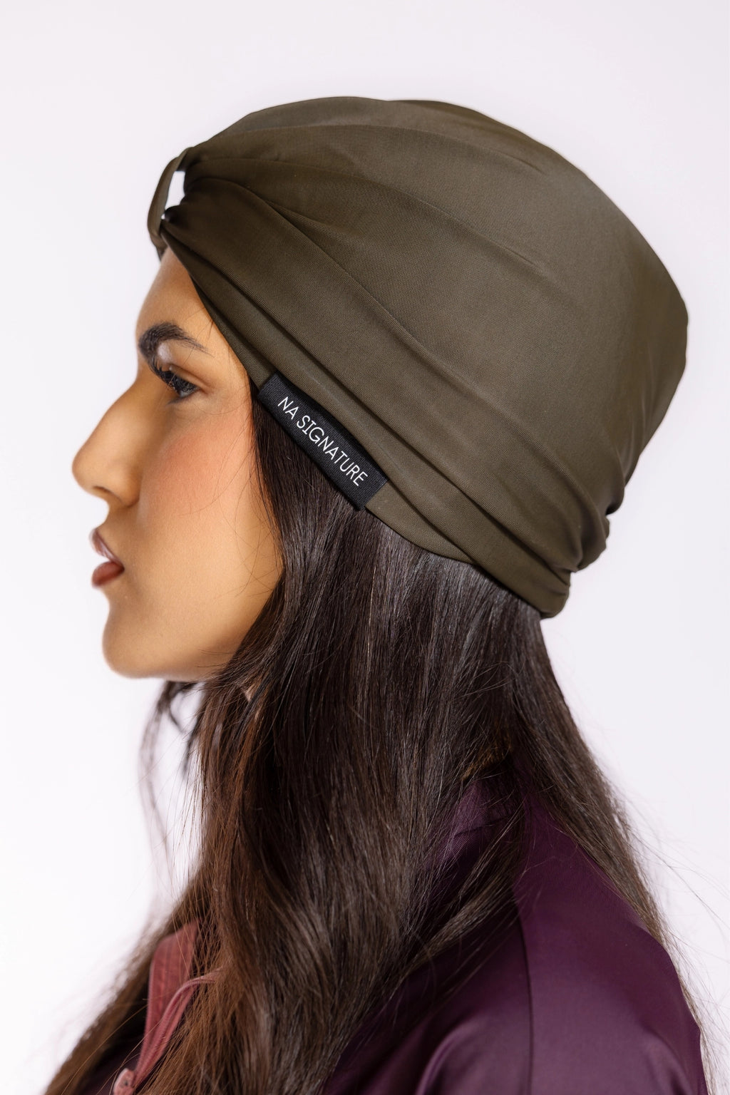 Bonnet de Bain — Vert Olive